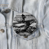 Vintage USA Alaska Eskimo-Decke werfen Button (Beispiel)