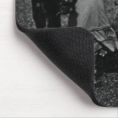 Vintage USA Alaska Eskimo-Tänzer Mousepad (Ecke)