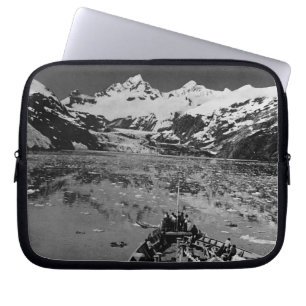 Vintage USA Alaska Gletscherbucht Nationaldenkmal  Laptopschutzhülle