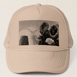 Vintage USA Alaska Iglu-Erbauer Truckerkappe