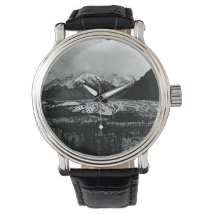 Vintage USA Alaska Matanuska-Gletscher Armbanduhr