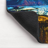 Vintage USA Alaska Matanuska Gletscher Mousepad (Ecke)