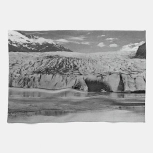 Vintage USA Alaska Mendenhall Gletscher Juneau 197 Geschirrtuch
