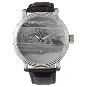 Vintage USA Alaska Mendenhall-Gletscher Juneau Armbanduhr