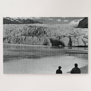 Vintage USA Alaska Mendenhall-Gletscher Juneau Puzzle