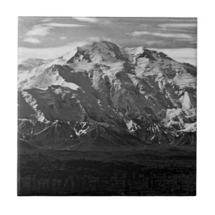 Vintage USA Alaska Mt Mckinley Nationalpark Fliese