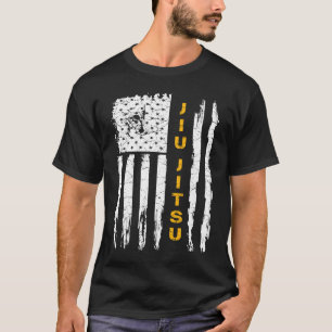 Vintage USA Amerikanische Flagge Brasilianisches J T-Shirt