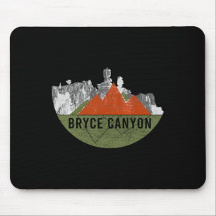 Vintage Usa Bergwandern - Bryce Canyon Nationa Mousepad