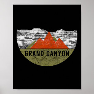 Vintage USA Bergwandern - Grand Canyon National Poster