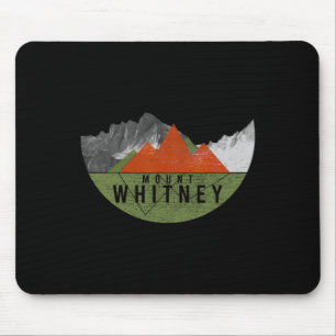 Vintage USA Bergwandern - Mount Whitney Mousepad