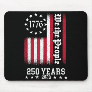 Vintage-USA-Flagge 250. Jubiläum Unabhängigkeit Mousepad