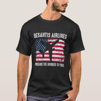 Vintage USA-Flagge - DeSantis Airlines T-Shirt