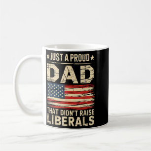 Vintage USA-Flagge Ein stolzer Vater, der keine Li Kaffeetasse