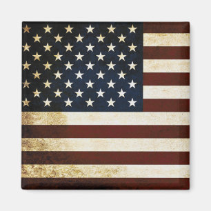 Vintage USA-Flagge Magnet