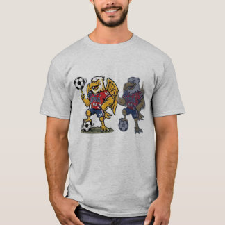 Vintage USA Fußball Adler Maskottchen 94 T-Shirt