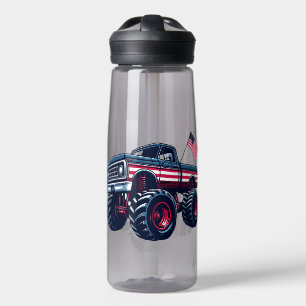 Vintage, USA Monstertruck Trinkflasche