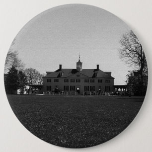 Vintage USA Mount Vernon George Washington Haus Button