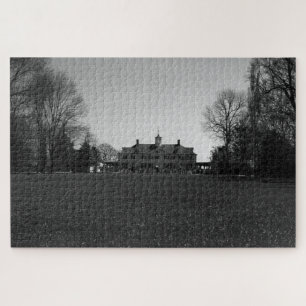 Vintage USA Mount Vernon George Washington Haus Puzzle