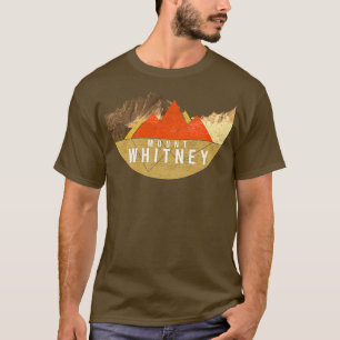 Vintage USA Mountain Hiking Mount Whitney T-Shirt
