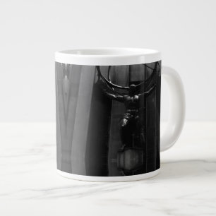 Vintage USA New York Rockefeller Atlas Statue Jumbo-Tasse