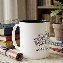 Vintage USA patriotische Flaggen und Liberty Bell