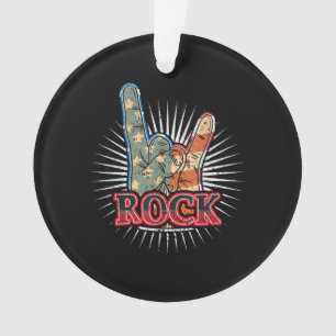 Vintage USA Rock - Band Konzertposter 70er 80er Ornament
