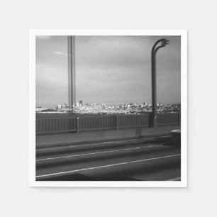 Vintage USA San Francisco Golden Gate Brücke Serviette