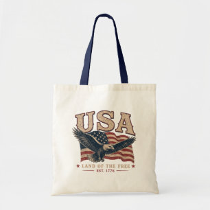 Vintage-USA-Tragetasche Tragetasche