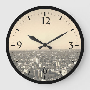 Vintage USA Washington Stadtüberblick Case-Mate iP Große Wanduhr