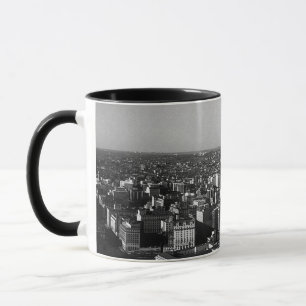 Vintage USA Washington Stadtüberblick Tasse