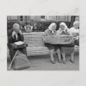 Vintage USR Postkarte (Vorderseite)