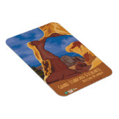 Vintage Utah Große Treppe Magnet (Rechte Seite)