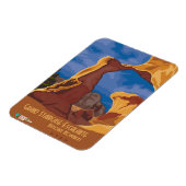 Vintage Utah Große Treppe Magnet (Linke Seite)