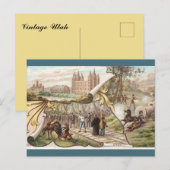 Vintage Utah Postkarte (Vorne/Hinten)