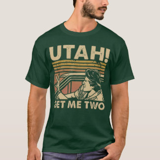 Vintage UtahGib mir zwei 1980er Filmzitat T-Shirt