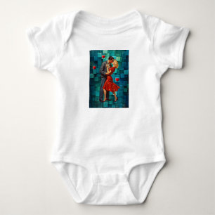 VINTAGE VALENTIN LEIDENSCHAFT BABY STRAMPLER