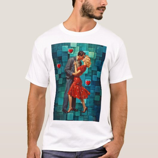 VINTAGE VALENTIN LEIDENSCHAFT T-Shirt (Vorderseite)