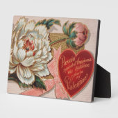 Vintage Valentinbeschriftung Fotoplatte (Seite)