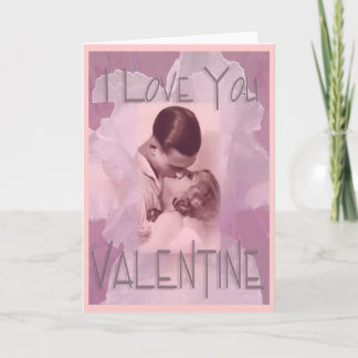 Vintage Valentine #7 Feiertagskarte