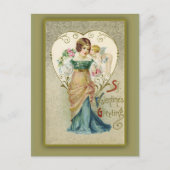 Vintage Valentine Cards und Postkarten (Vorderseite)