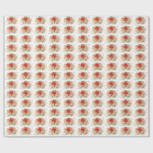 Vintage Valentine Cherubs & Hearts Geschenkpapier (Flach)