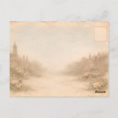 Vintage Valentine Children Postcard Postkarte (Rückseite)