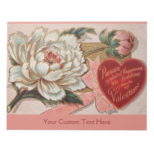Vintage Valentine custom notepads Notizblock