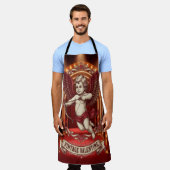 Vintage Valentine Day  Schürze (Getragen)