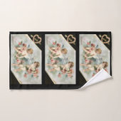 Vintage Valentine-Engel Badhandtuch Set (Handtuch)