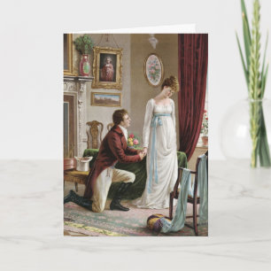 Vintage Valentine Greeting Card Feiertagskarte