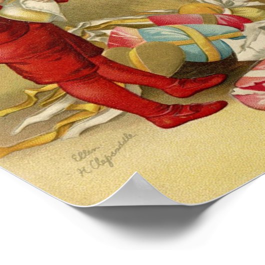 Vintage Valentine Poster (Ecke)