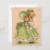 Vintage Valentine-St Patrick Tageskarte Feiertagspostkarte (Vorne/Hinten)