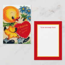 Vintage Valentinentinerente im Retro-Modus