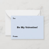 Vintage Valentinerkupiden, die Pflanze des roten H Mitteilungskarte (Rückseite)